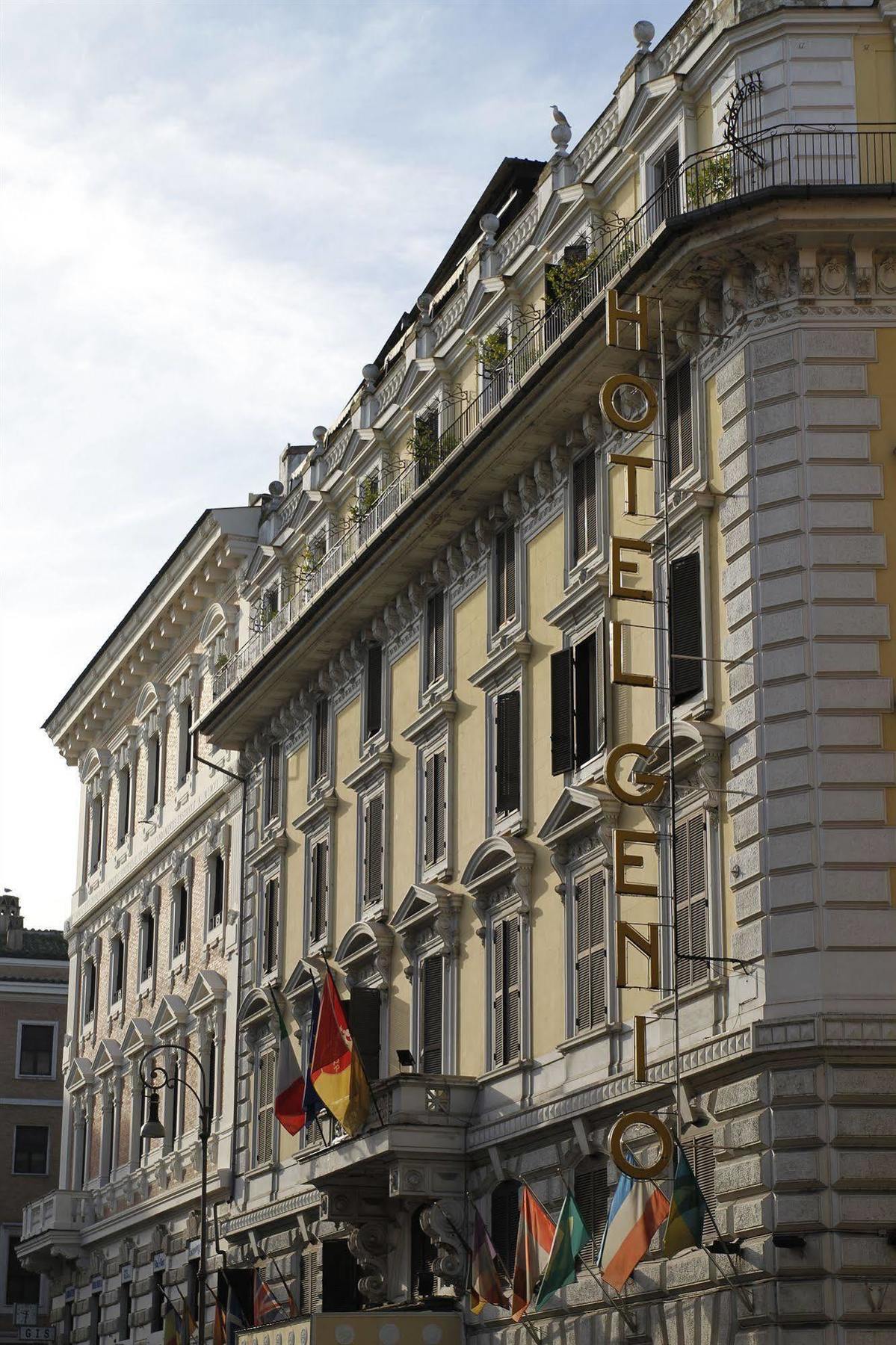 Hotel Genio Roma Exterior foto